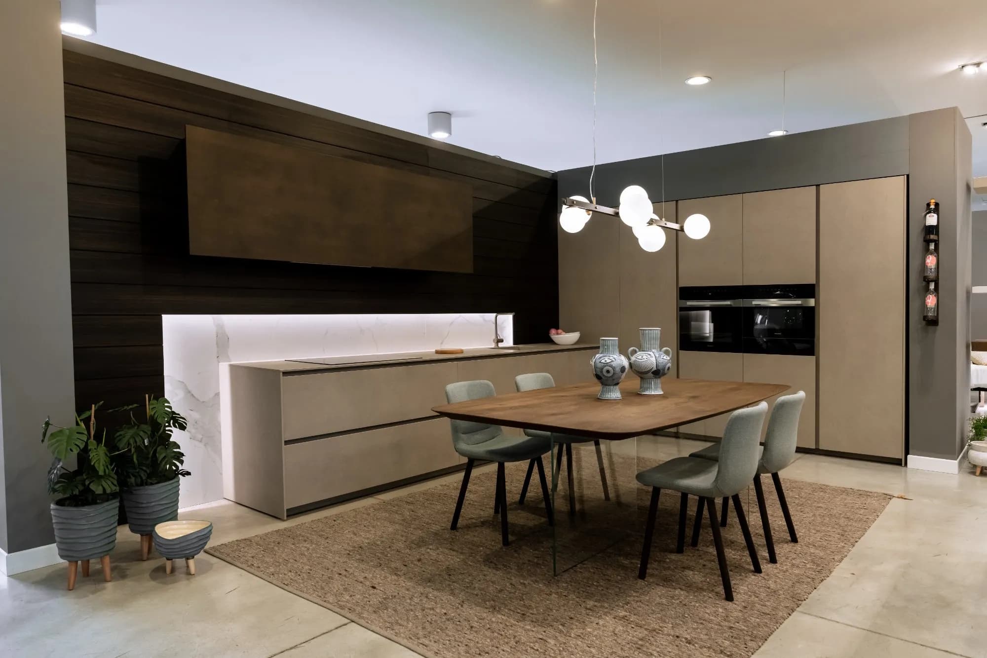 Area cucine dello showroom